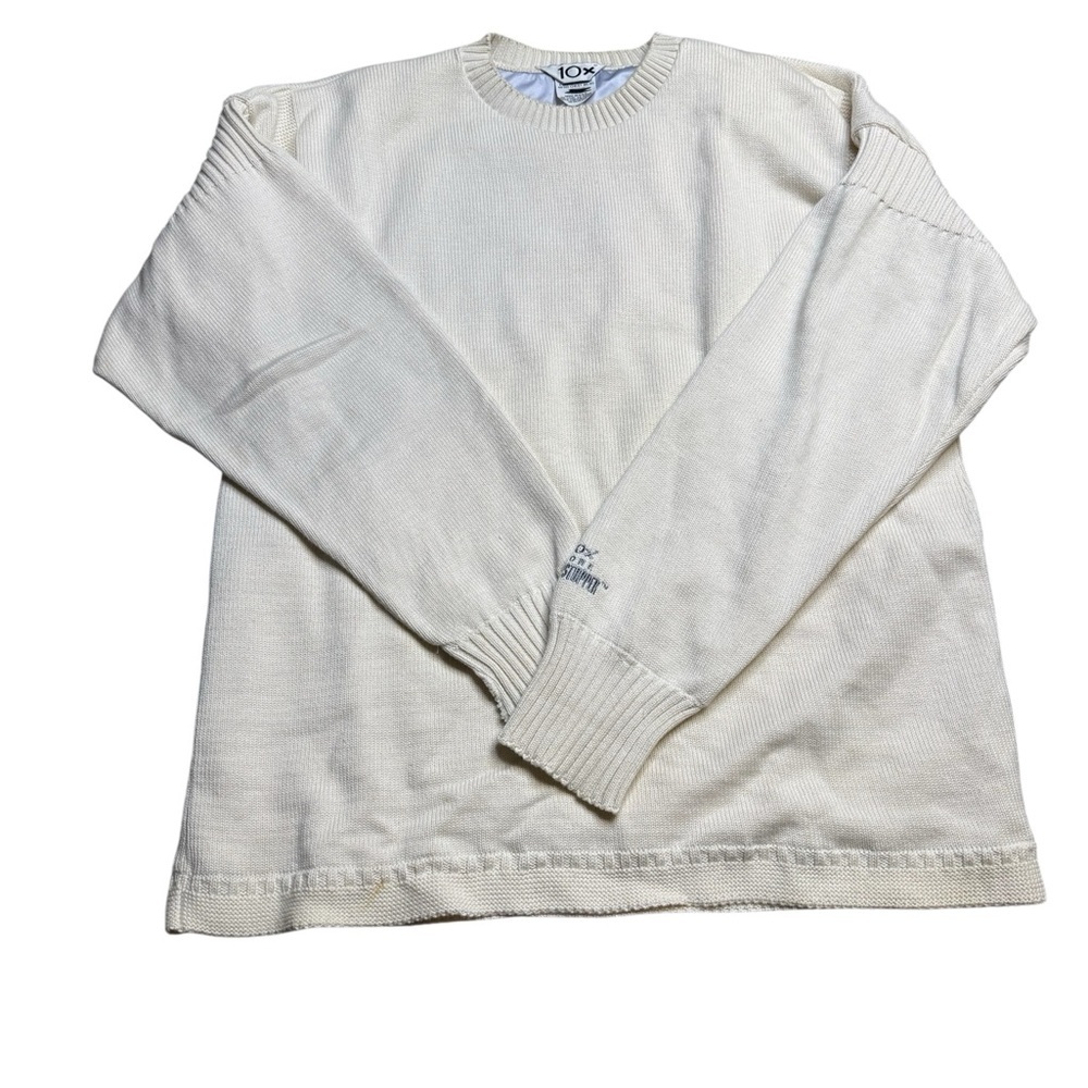 ✨ Rare VTG 10X Gore Windstopper White Crewneck Sweater Men’s‎ XL USA ✨